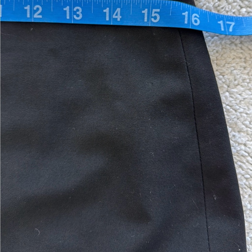 Ann Taylor Black Lined Stretch Pencil Skirt Size 8 - Picture 6 of 8